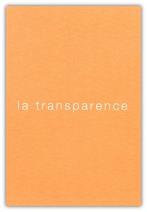 la_transparence la_transparence