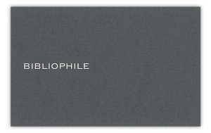 bibliophile